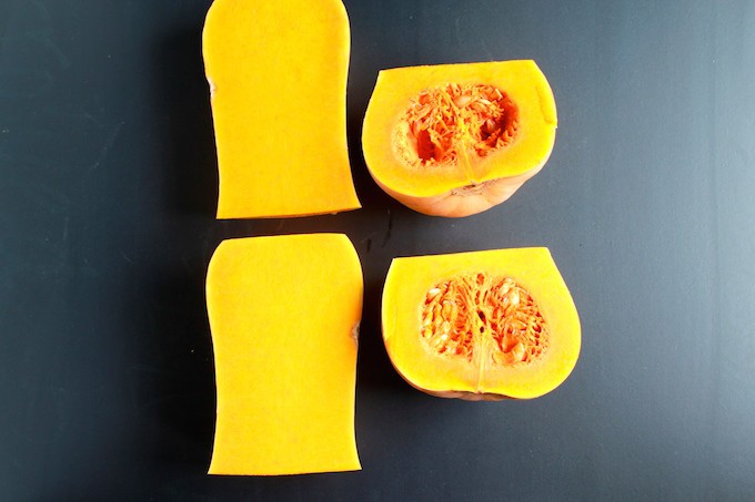 How to peel and cut a butternut squash 