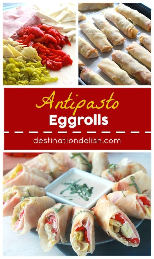 Antipasto Eggrolls