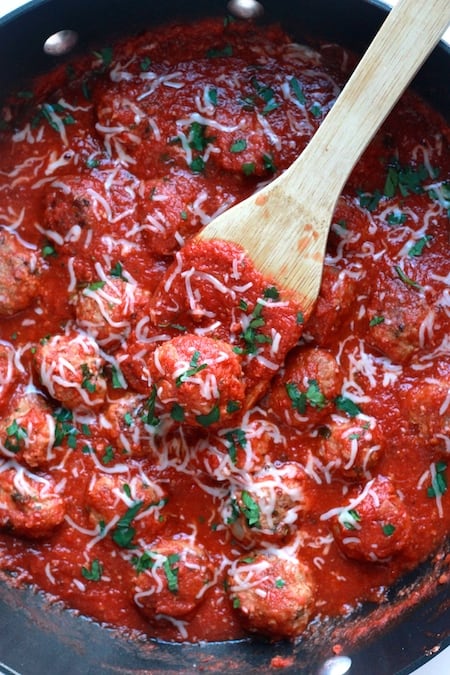 30 Minute Italian Meatballs