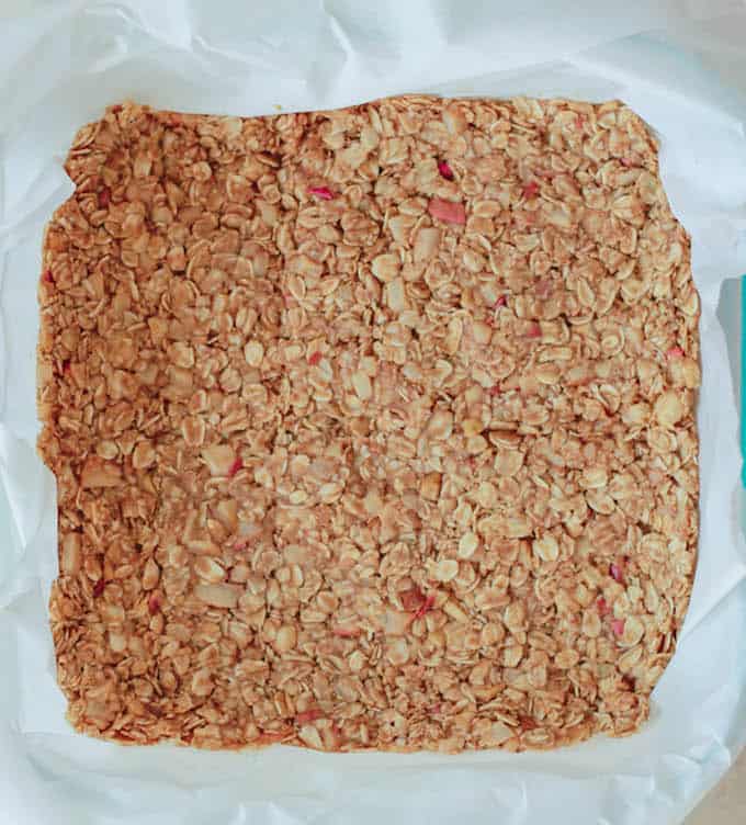 Apple Cinnamon Granola Bars | Destination Delish - a healthy, homemade treat perfect for breakfast, a quick snack, or to pack in school lunches
