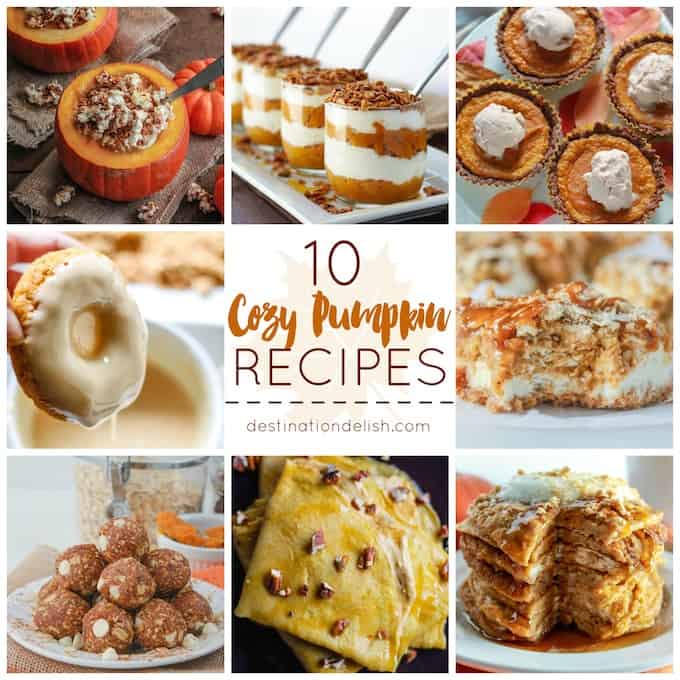 10 Cozy Pumpkin Recipes | Destination Delish