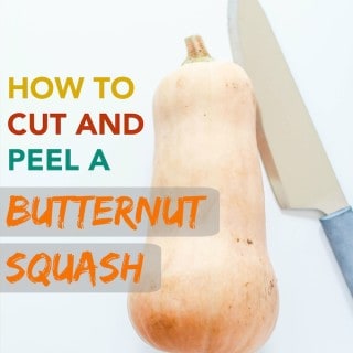 How to cut and peel a butternut squash | Destination Delish