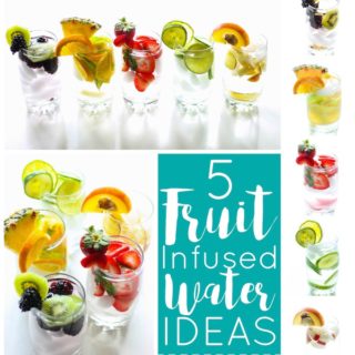 Fruit-Infused Water Ideas | Destination Delish – jazz up your water with these fun, fruity, and refreshing combinations!