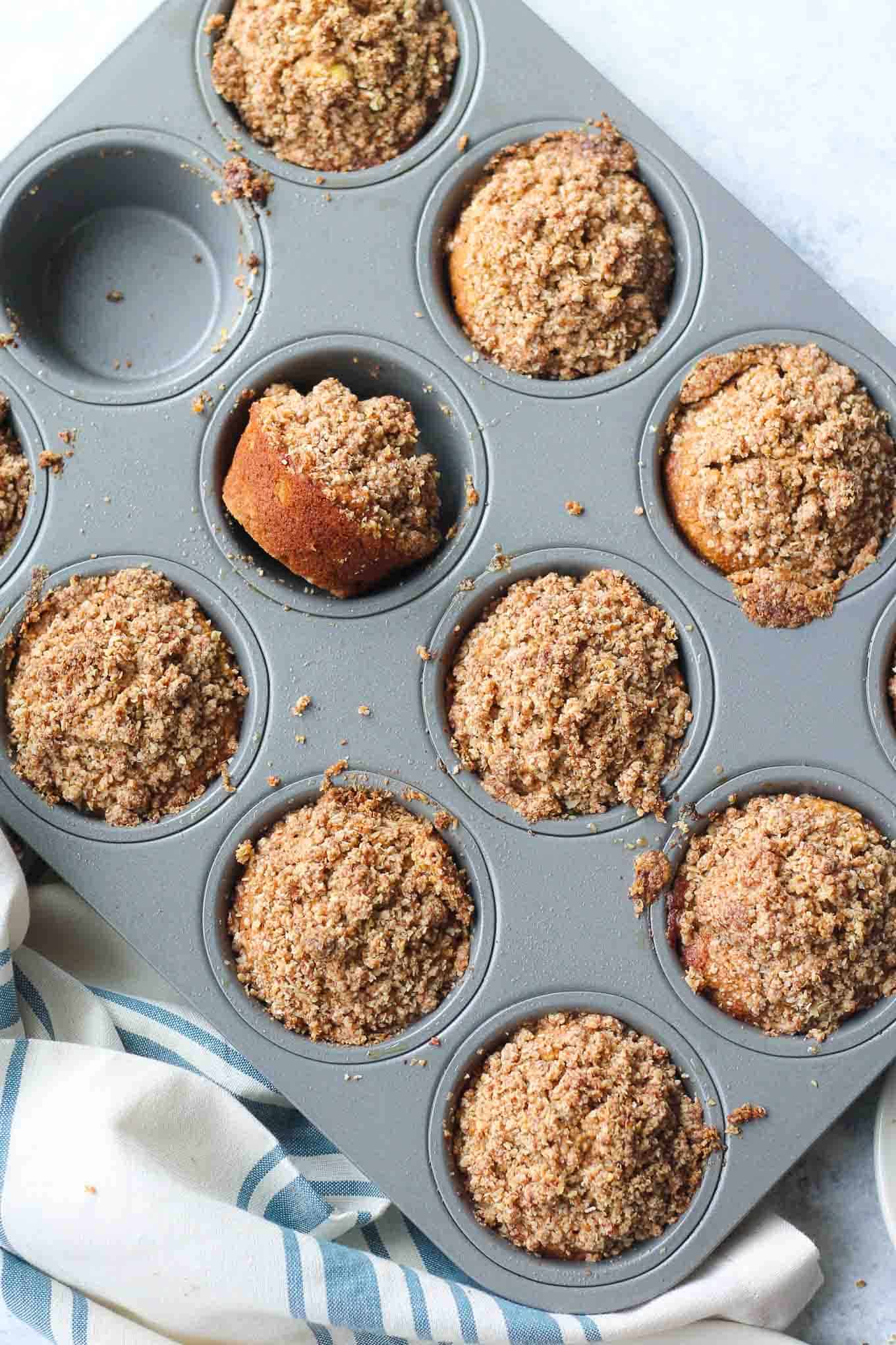 Healthy Apple Cinnamon Muffins - Destination Delish