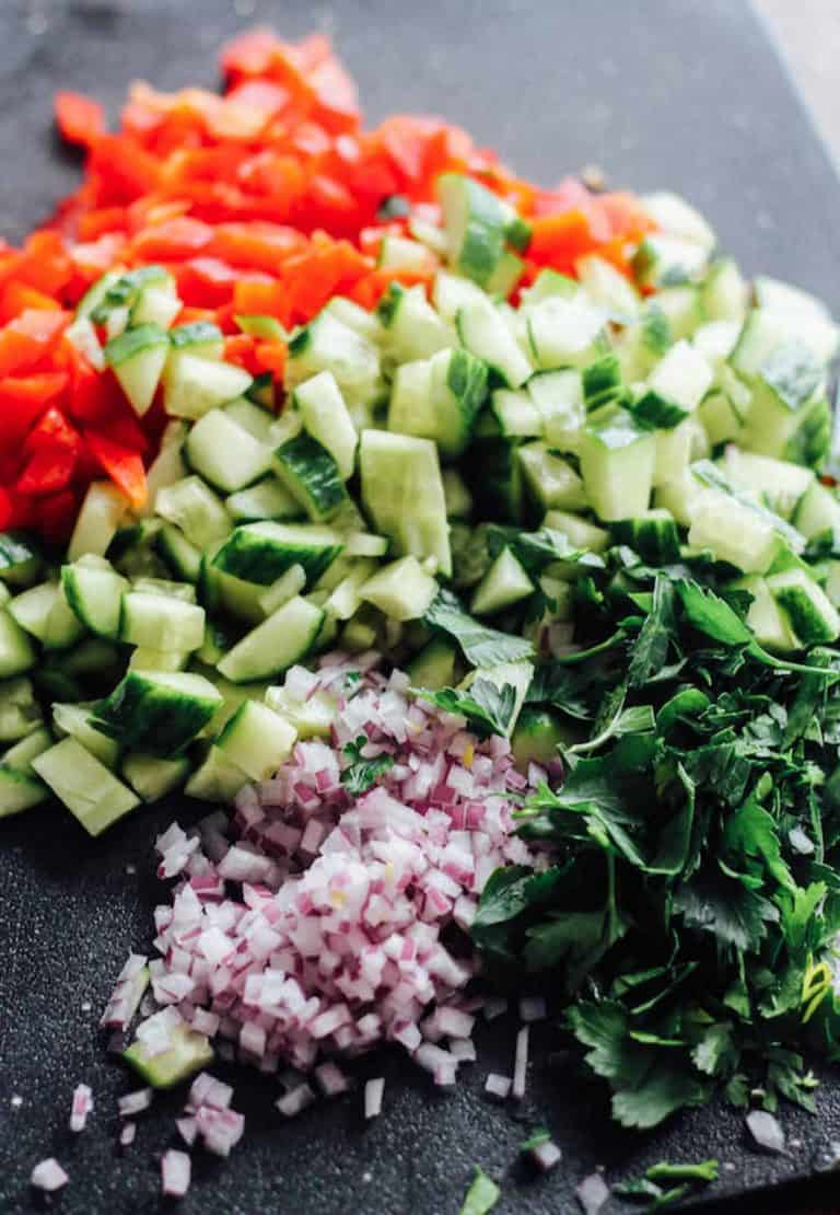 Balsamic Lentil Salad - Destination Delish